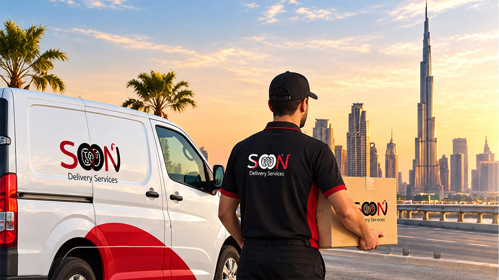 سون لخدمات التوصيل في الإمارات